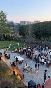 An evening in the Cap taproom